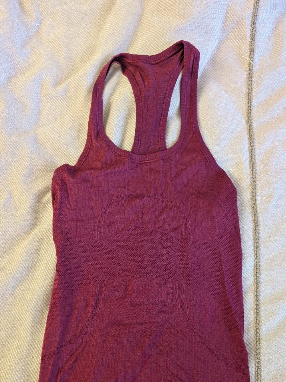 Racerback Maroon Lululemon Tank